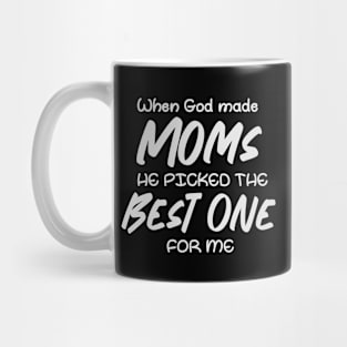 Mothers day funny quote gift idea Mug